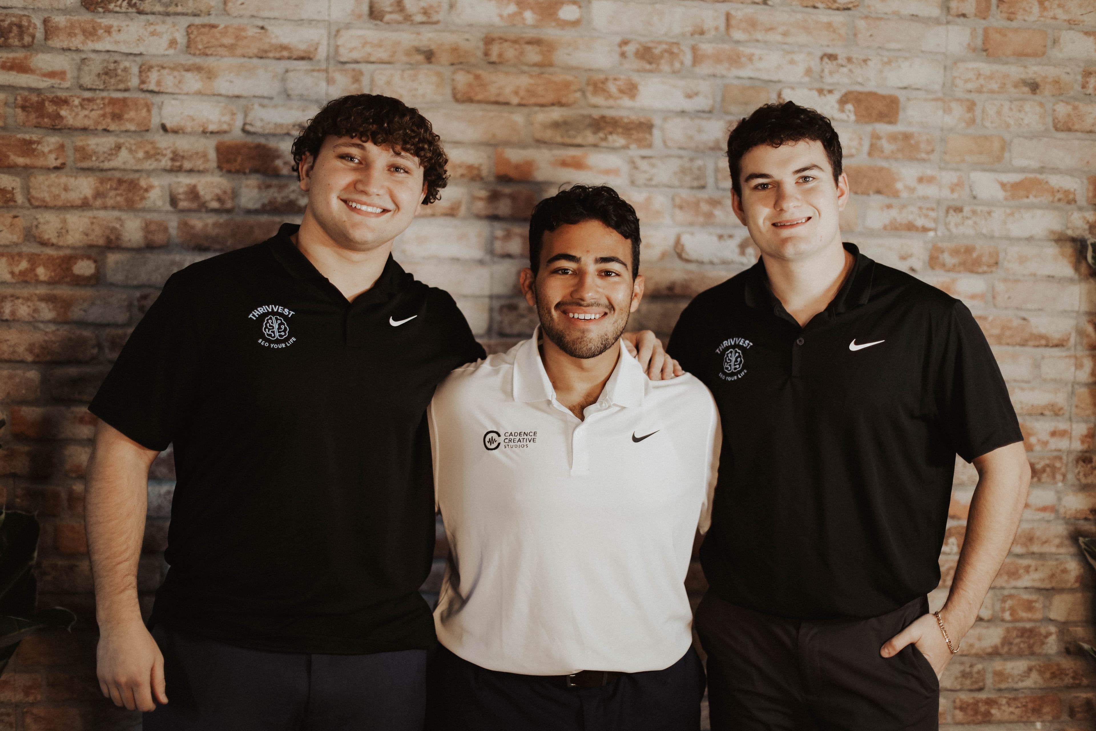 Connor, Sunny, and Jimmy - the Thrivvest team in Pitman, NJ